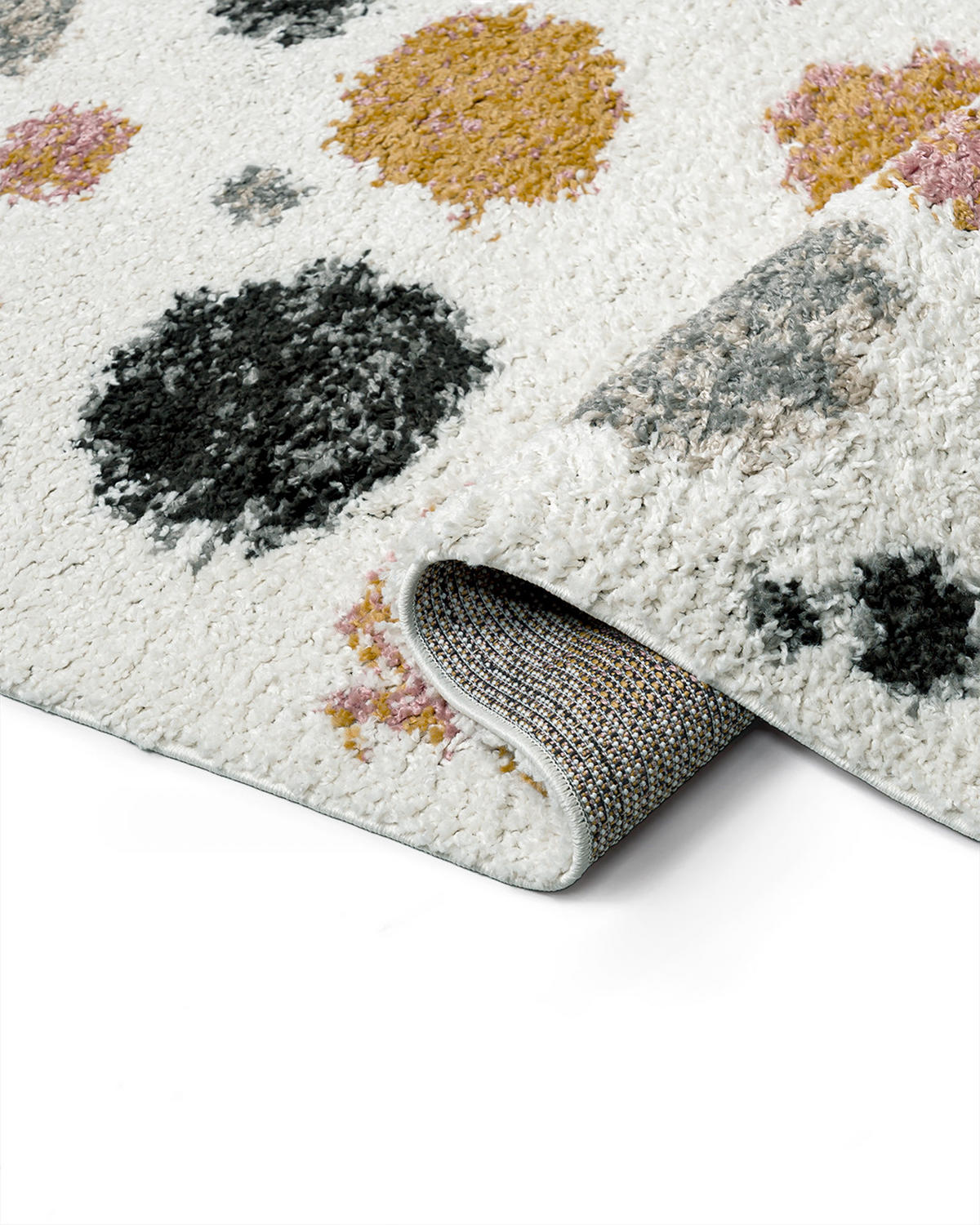 KINDERTEPPICH Ibi Amado Mazovia 140x200cm Beige Creme Abstrakt Langflor - Gelb, Textil (140/200cm) - Mazovia