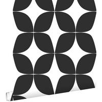 TAPETE grafisches Motiv 53 cm x 10.05 m - Schwarz, Papier (53/1000cm) - ESTAhome