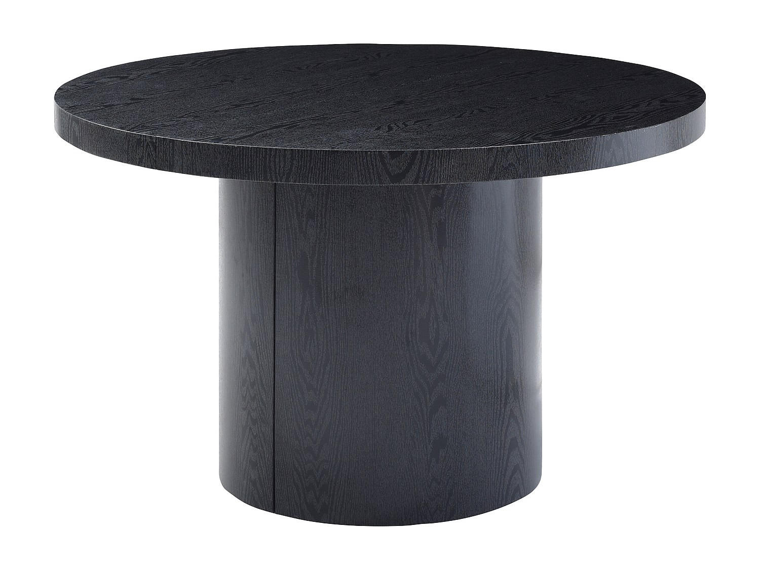 ESSTISCH ausziehbar - 4 bis 12 Personen - MDF - Schwarz - SIDRINA - Schwarz, Holz (240/120/76cm) - Vente-Unique