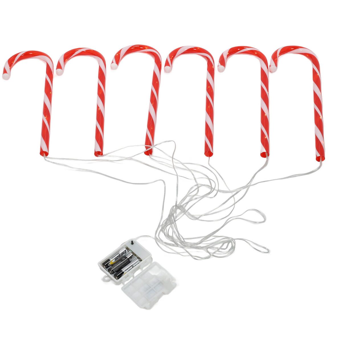 WEIHNACHTSLAMPEN 47 cm - Rot, Kunststoff (1.8/47/1.8cm) - Home Styling Collection