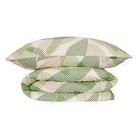 BETTWÄSCHESET Lea - Renforcé - 2-teilig - 155 x 220 cm - Grün - Grün, Textil (155/220cm) - SCHIESSER