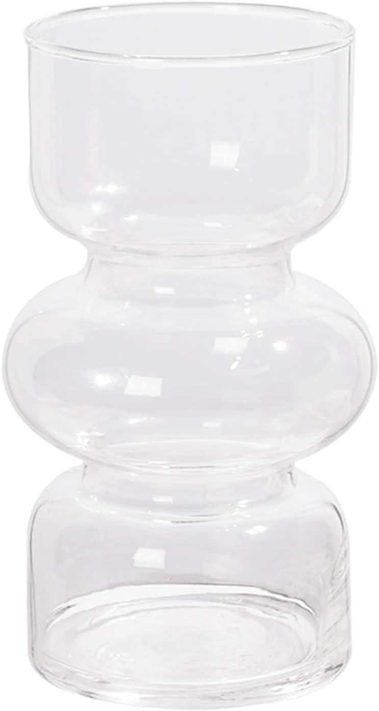 VASE Transparentes Glas - Transparent, Glas (10cm) - LIBRATON