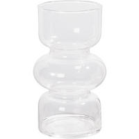 VASE Transparentes Glas - Transparent, Glas (10cm) - LIBRATON