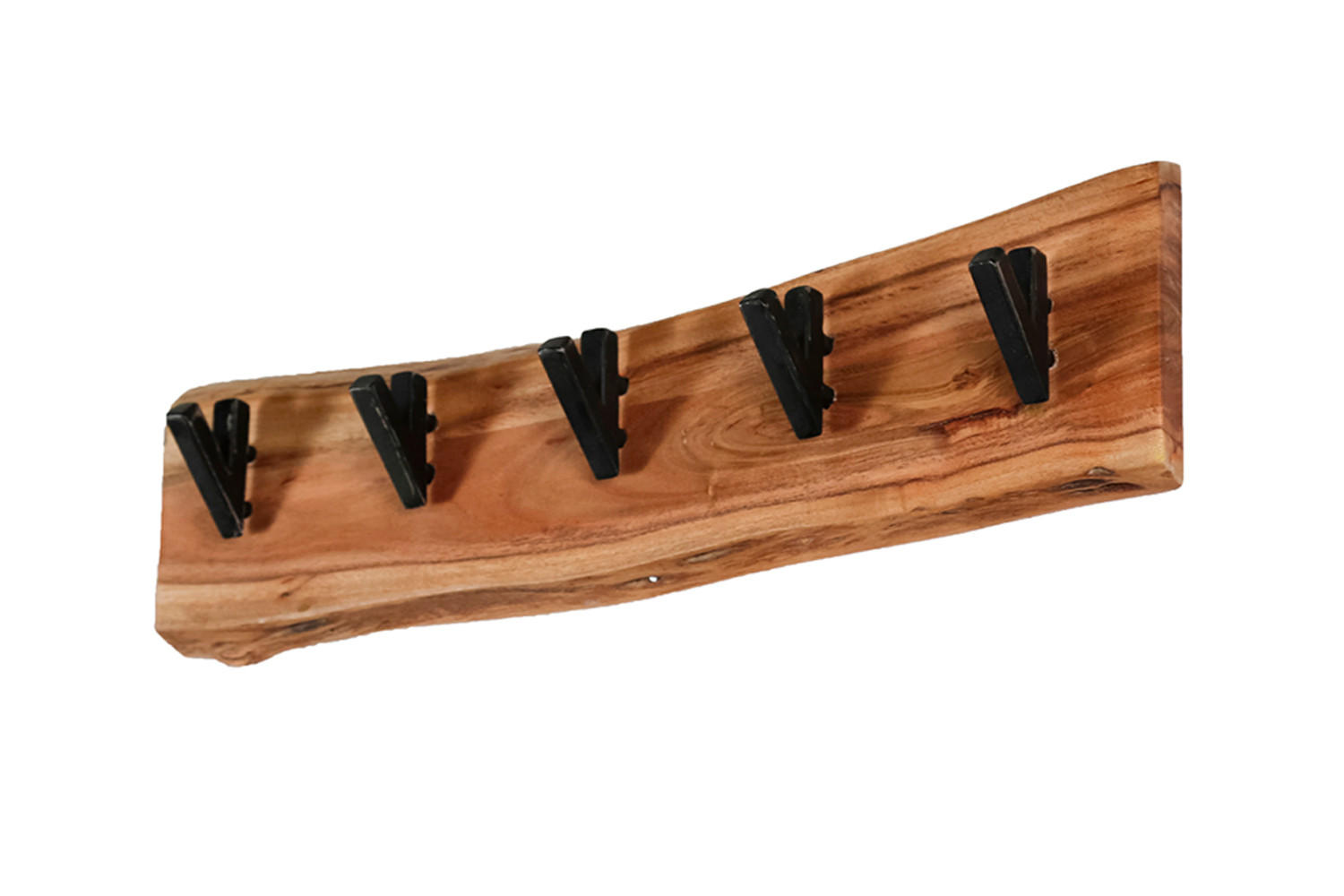 GARDEROBE NEREA Braun Akazie - Braun, Metall (60/15/9cm) - KAWOLA