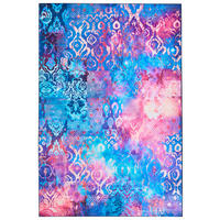 KOBEREC Barevný 200/300 cm Orvella - různobarevná, textil (200/300cm) - Beliani