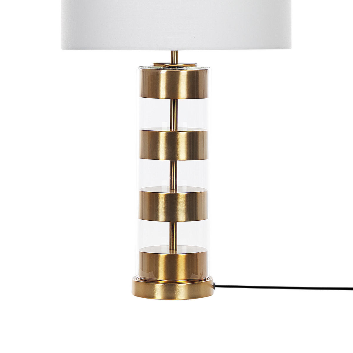 TISCHLAMPE Beatton 36/36/63 cm - Goldfarben, Metall (36/36/63cm) - Beliani
