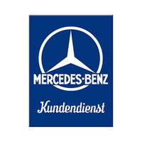 MAGNET 6/8 cm Mercedes-Benz Kundendienst - Multicolor, Metall (6/8/0.1cm) - Nostalgic-Art