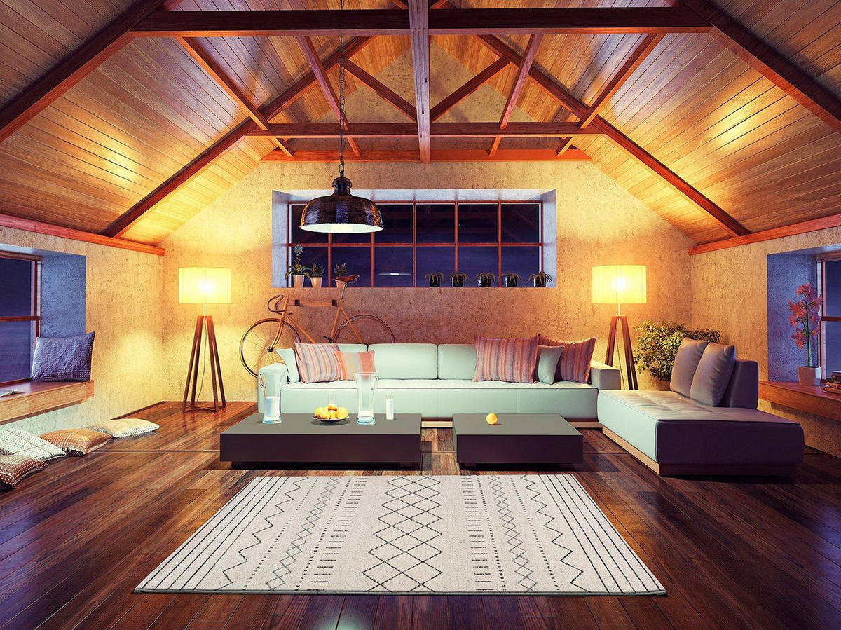 WEBTEPPICH Weiß Akka 200/290 cm - Weiß, Naturmaterialien/Textil (200/290cm) - Atticgo