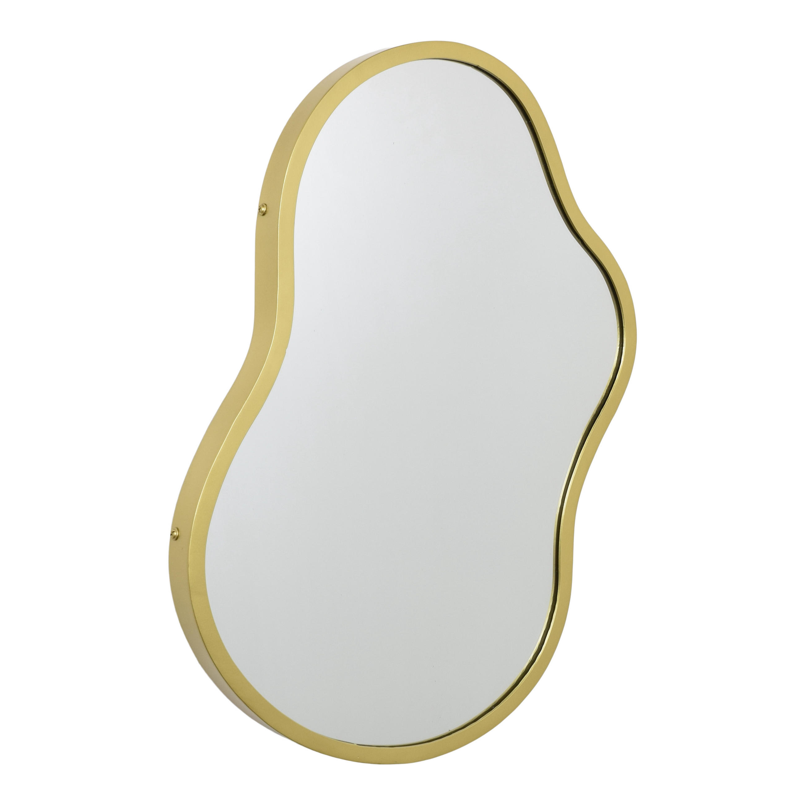 WANDSPIEGEL Sona2 Gold - Goldfarben, Metall (38/62/4cm) - LOFT42