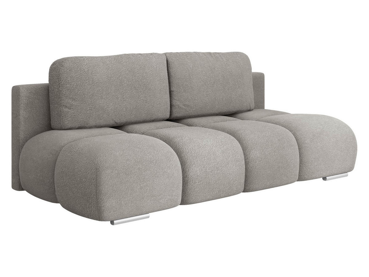 SCHLAFSOFA Honey Mini - Schwarz/Grau, Holz/Kunststoff (195/89/90cm) - MIRJAN24