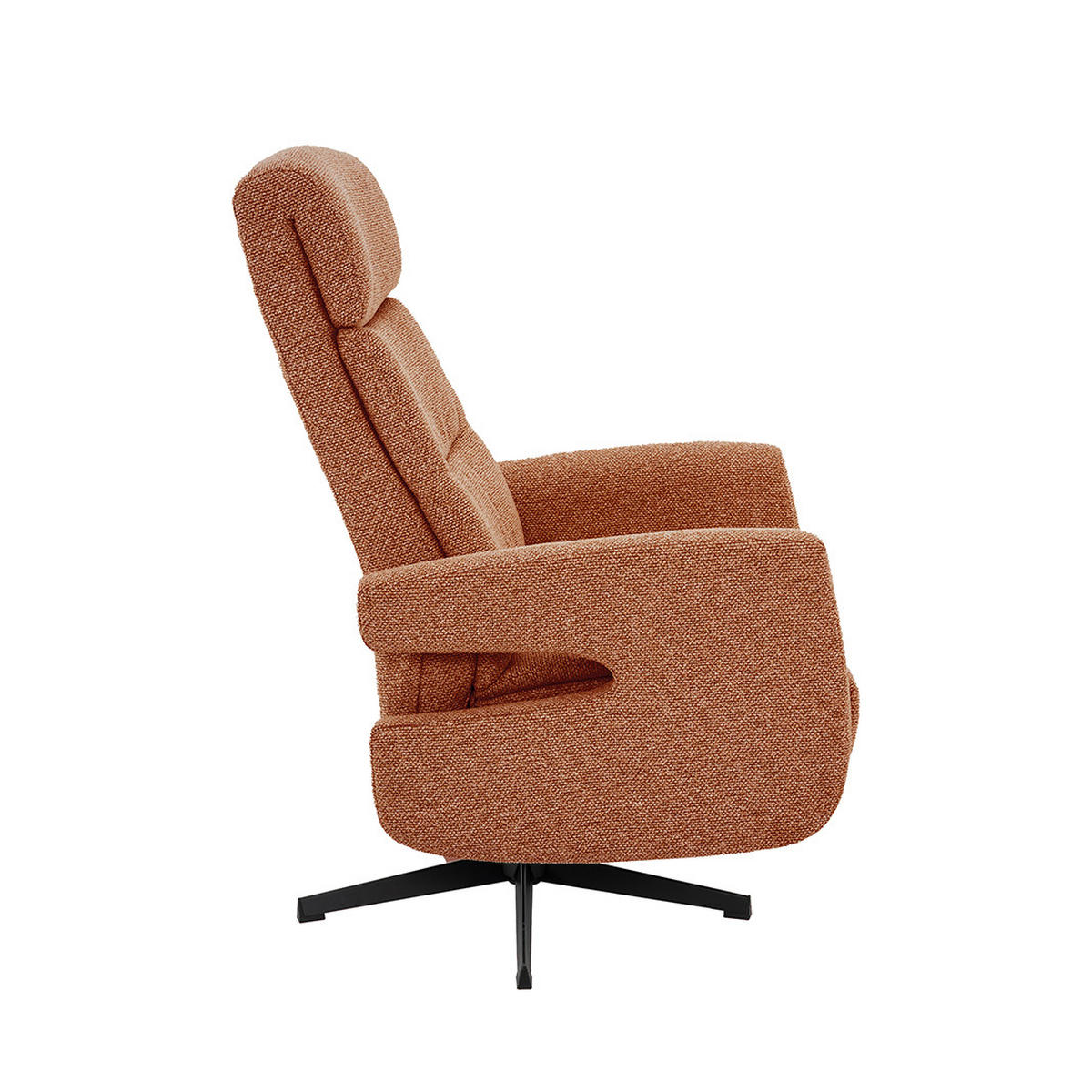 SESSEL Tampere - Orange - 72/88/115 cm - Orange, Textil (72/115/88cm) - LABEL51