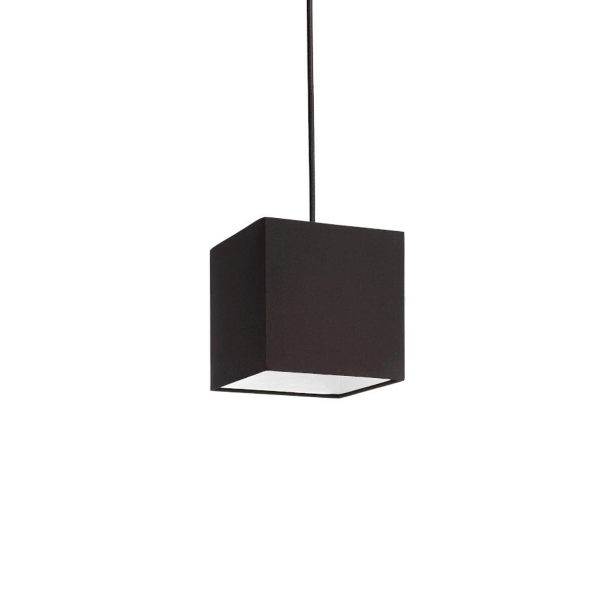 LEUCHTE TEMPO Polycotton schwarz 28 W - Schwarz, Textil (15/15/15cm) - Rendl