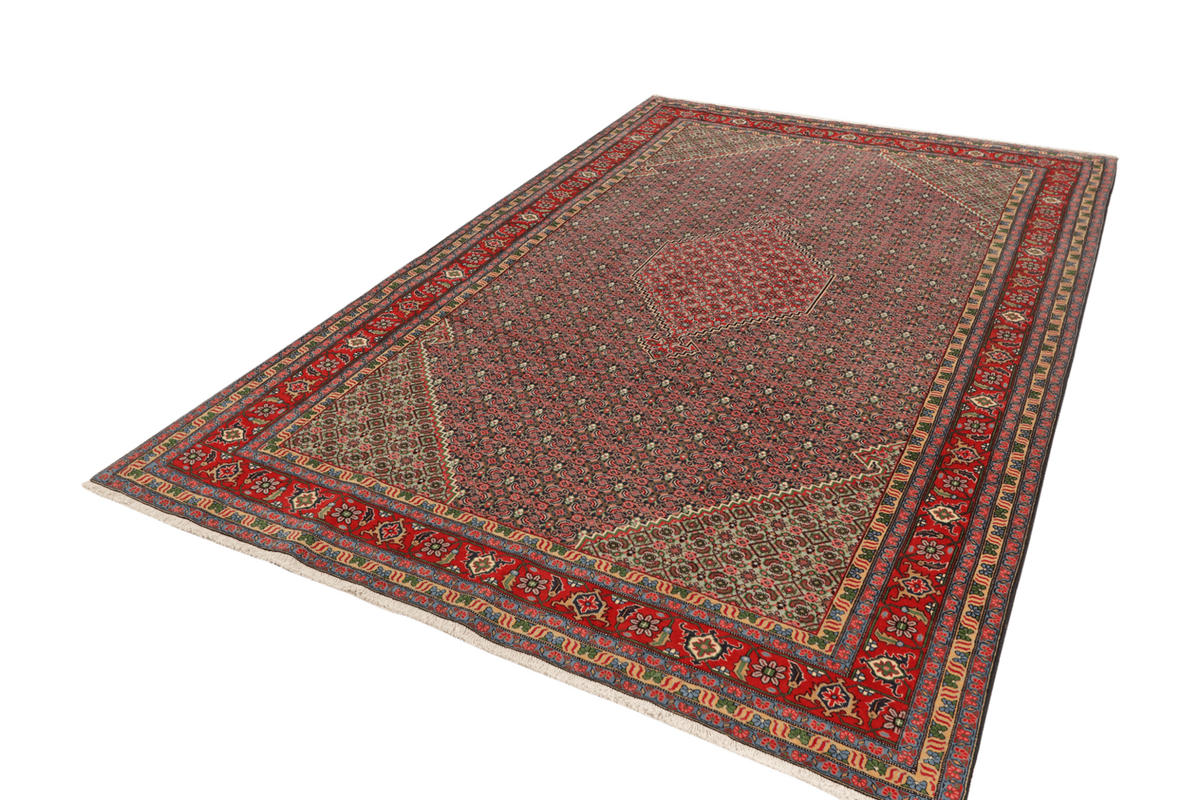 ORIENTTEPPICH handgeknüpft Ardebil Blau 295/197 cm Schurwolle - Blau, Textil (197/295cm) - Looma