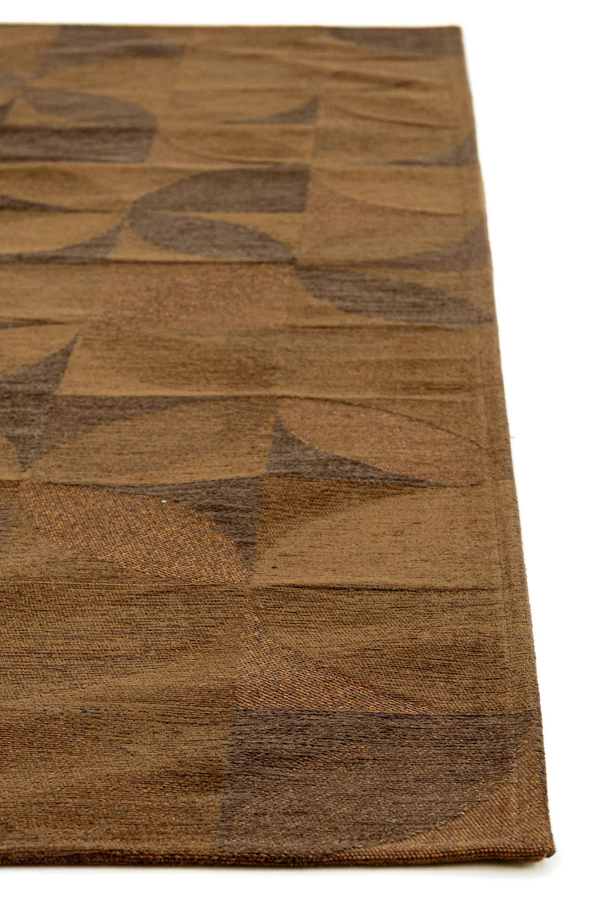 TEPPICH modern In-/Outdoor Flachgewebe ROSEBUD Braun 80x150 cm - Braun, Textil (80/150cm) - Novatrend