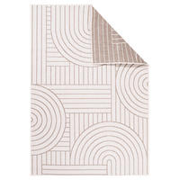 OUTDOOR-TEPPICH DuoRug 5842 Creme 160x230 cm - Beige, Textil (160/230cm) - carpet city