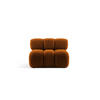MODUL Bellis aus Boucle ziegelrot - Orange, Textil (94/70/94cm) - Micadoni