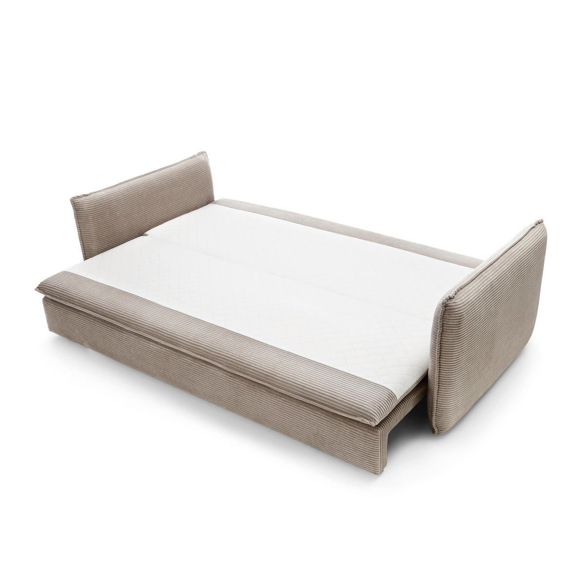 SOFA Lily Porzellanbeige - Beige, Textil (240/82/95cm) - Pillovely