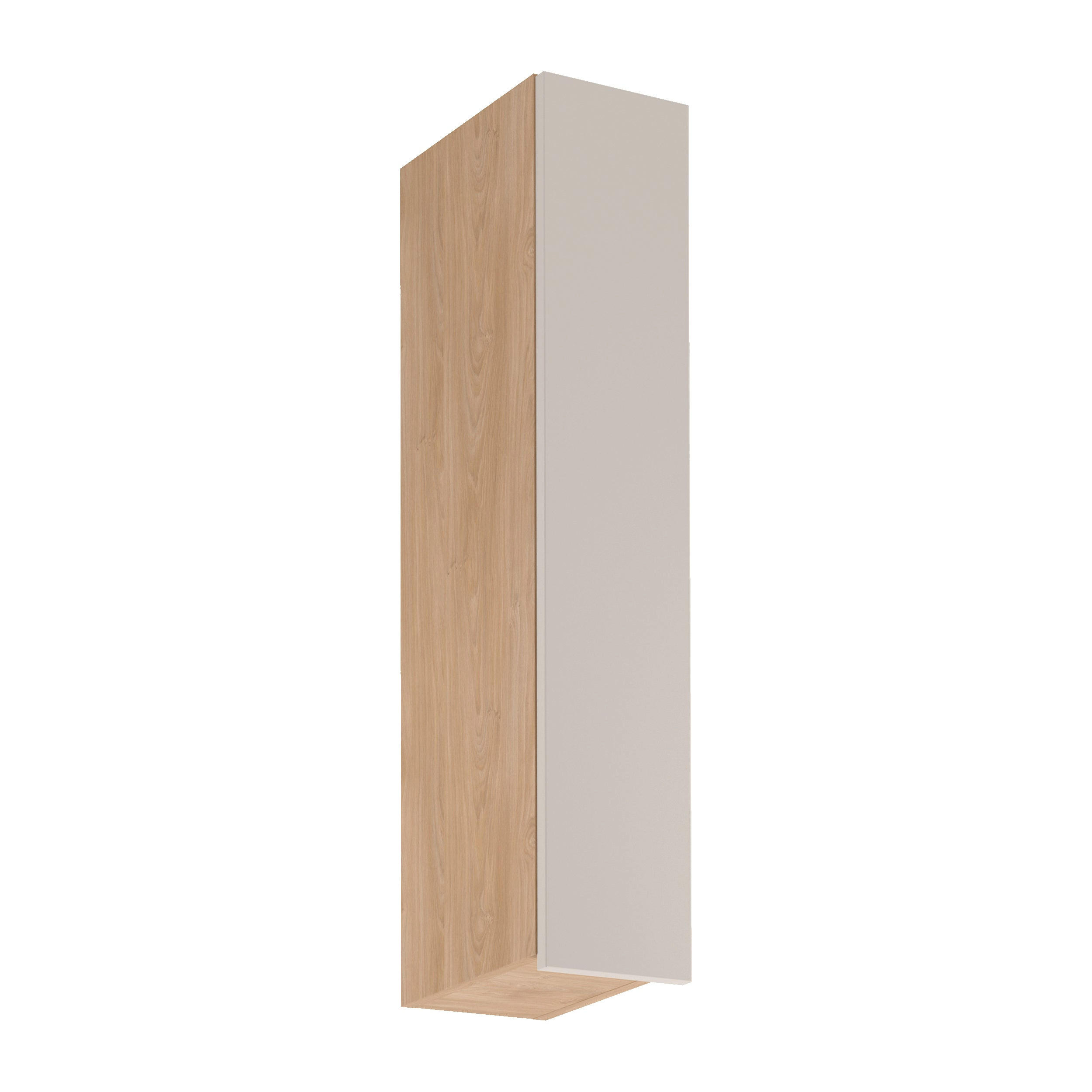 HÄNGESCHRANK G20 P/L – Sorento Beige Sonoma Eiche – Beige / Sonoma Eiche / Rechts - Beige/Sonoma Eiche, Holzwerkstoff (20/100/32cm) - ROYAL24_MARKT