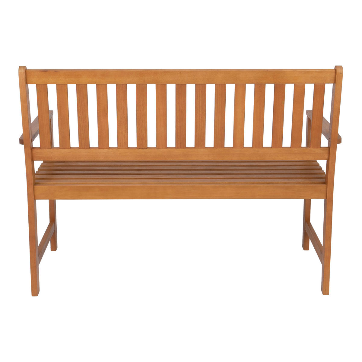 GARTENBANK Canzano - Eukalyptusholzfarben, Holz (120/90/58cm) - casa.pro