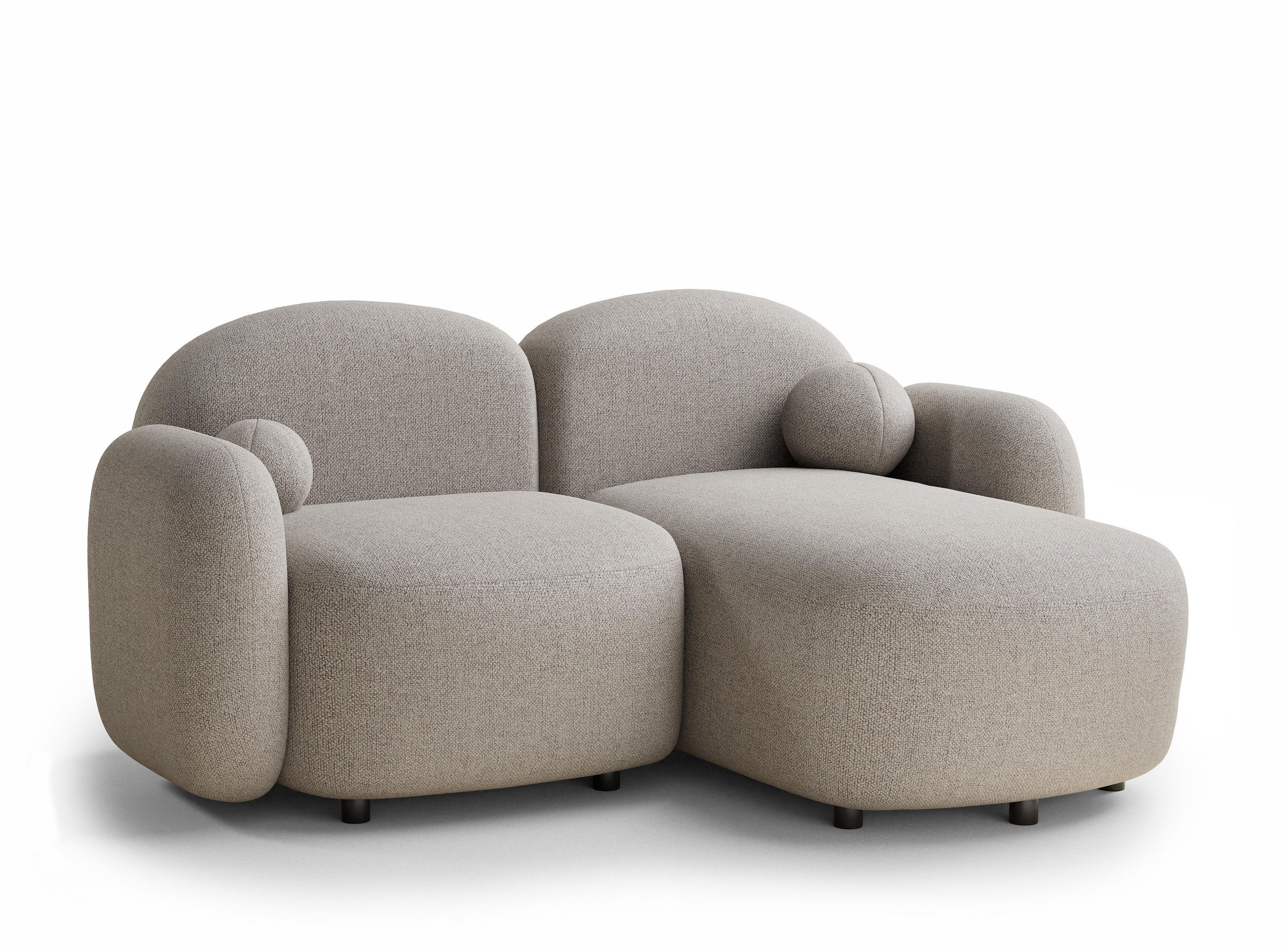 Maison de Reve Ecksofa Greige 190x146 cm