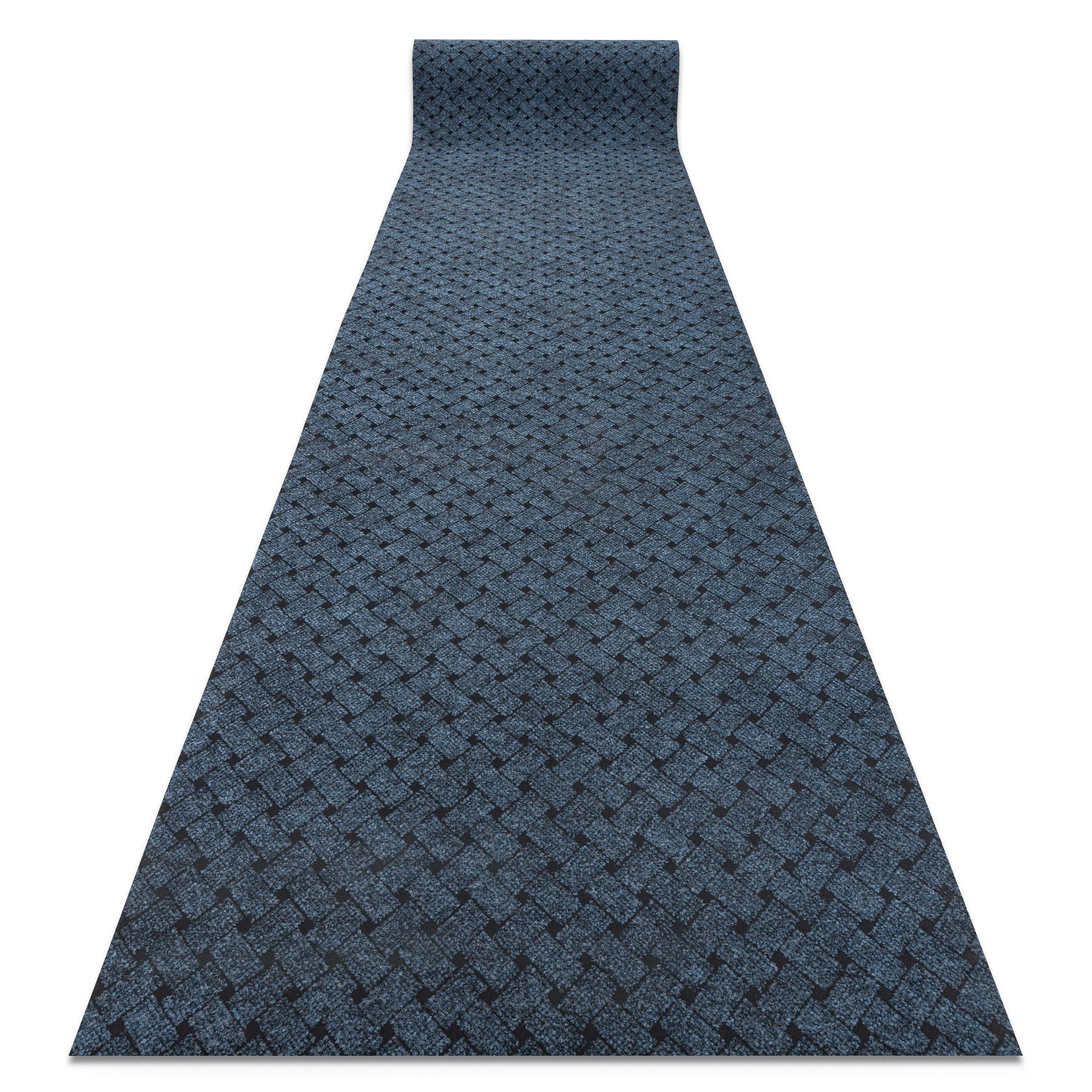 TÜRMATTE rutschfest 100 100/360 cm - Blau, Textil (100/360cm) - rugsX