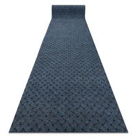 TÜRMATTE rutschfest 100 100/360 cm - Blau, Textil (100/360cm) - rugsX