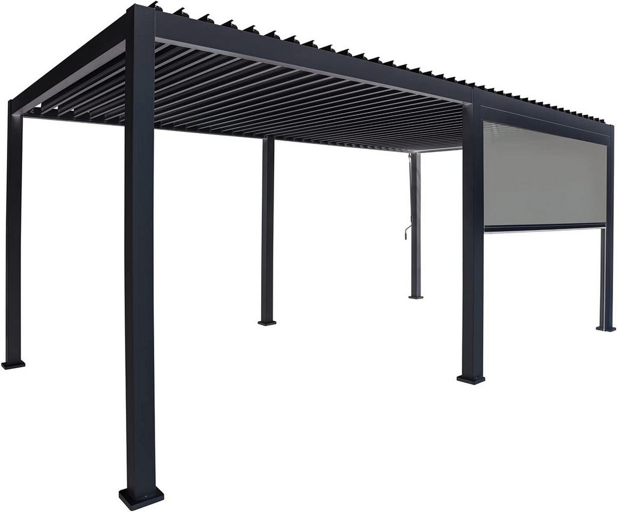 PERGOLA-SONNENROLLO Mirador für 3 m Pergola Classic und Deluxe Anthrazit - Grau, Kunststoff (289.5/22.5/17cm) - Green Spirit
