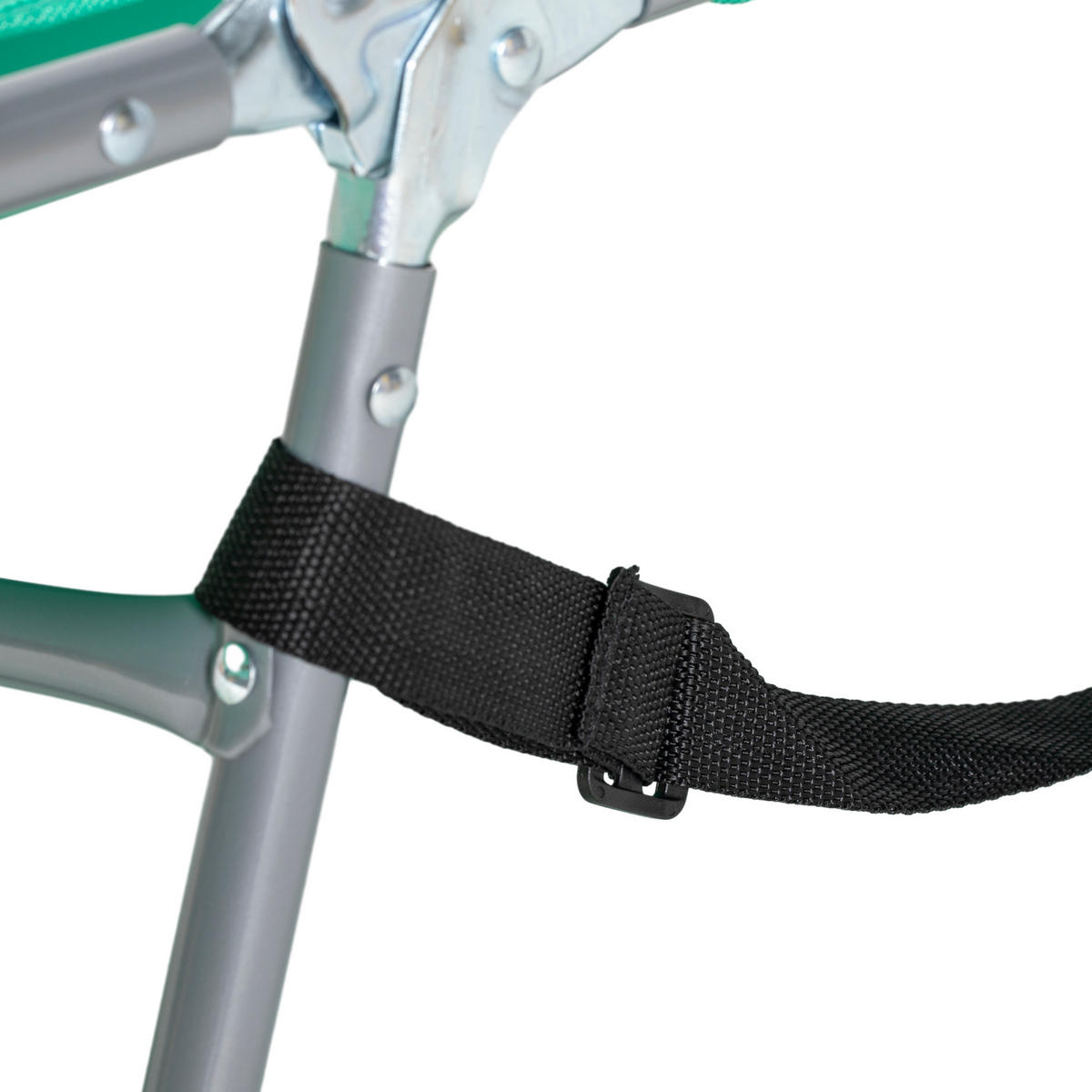 SONNENLIEGE klappbar, Seitentasche, Grün - Grün, Kunststoff (55/29/185cm) - Outsunny