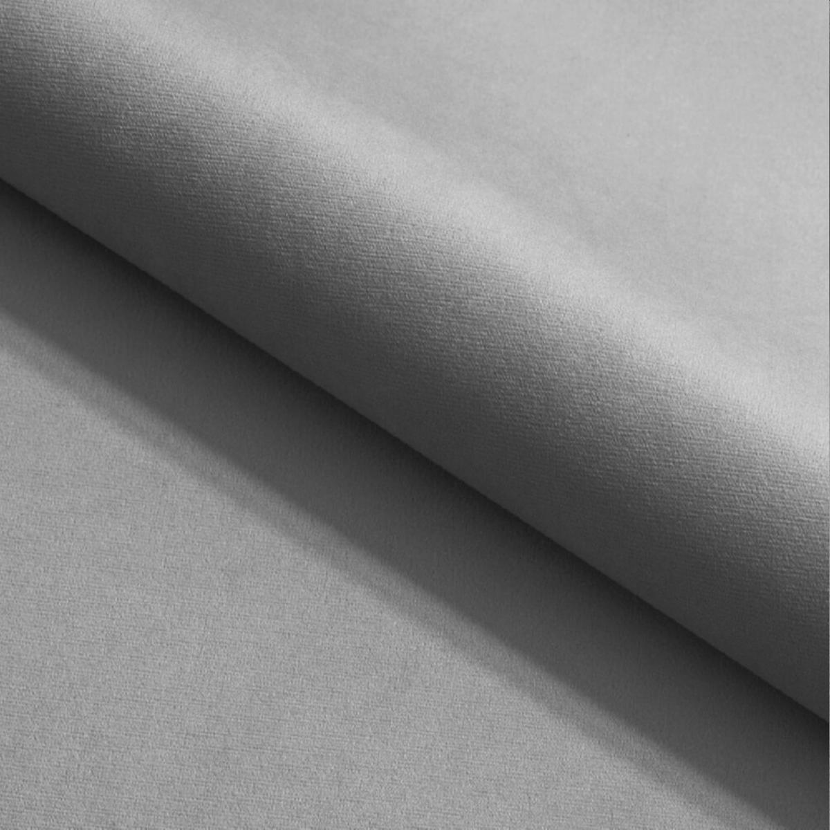 BOXBETT DENVER mit 2 Bettkästen, 180x200, Farbe: Grau, Velourstoff, Doppelbett mit Bonell-Matratze - Grau, Holz/Kunststoff (180/200cm) - Alpi-Möbel