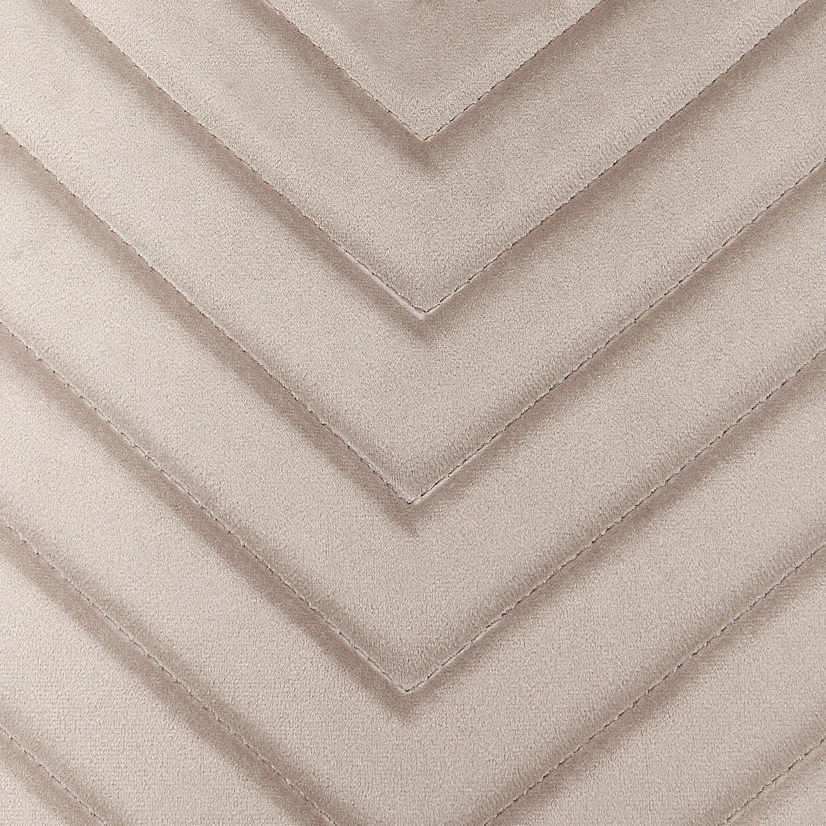 STUHL 4er-Set Samtstoff Taupe Havre - Beige/Schwarz, Textil (45/88/62cm) - Beliani