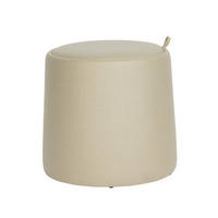 POUF Gardenia 45/45/42 cm - Beige, Holz (45/42/45cm) - Mobili Rebecca