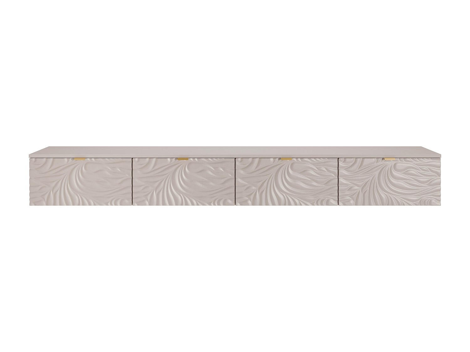 TV-HÄNGESCHRANK - 199.9 x 32 - holz - beige Rinarel - Beige, Holz (199.9/25/32cm) - Vente-Unique