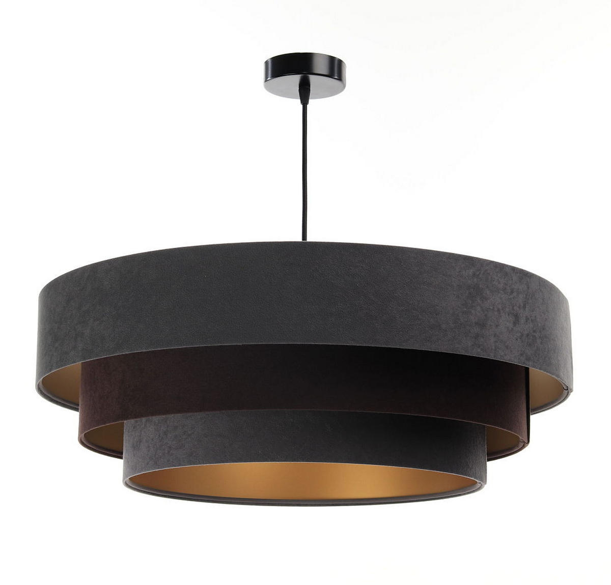 HÄNGELEUCHTE Grau 60/20 cm - Braun, Kunststoff (60/1.5/20cm) - ONZENO