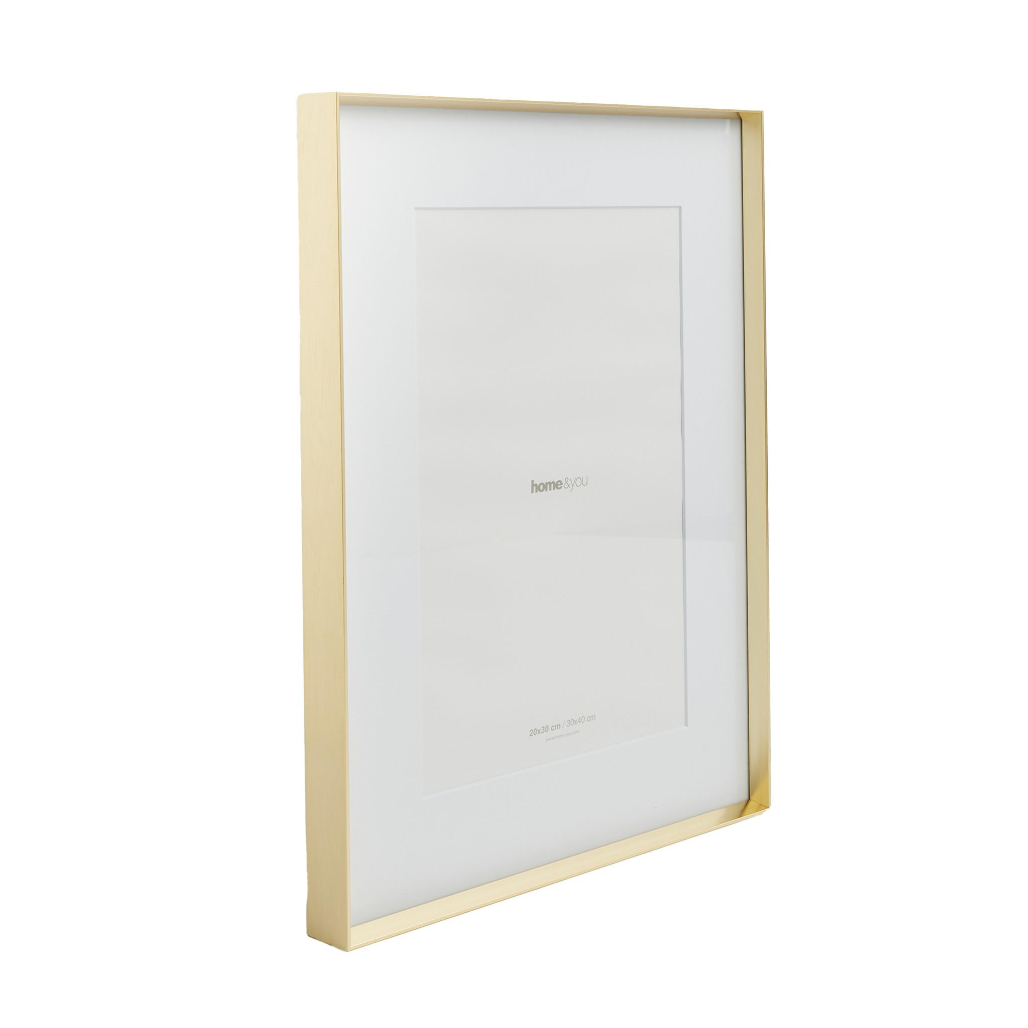 RAHMEN Anzi - Goldfarben, Metall (3/40/30cm) - home&you