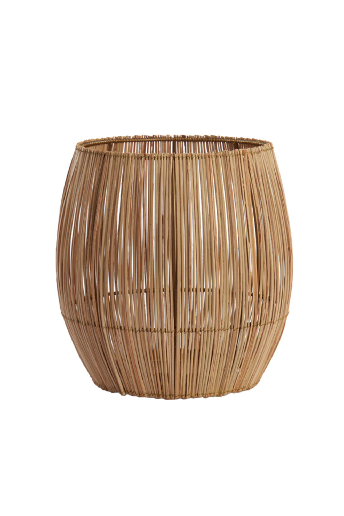 TEELICHT Evisa Braun Ø25/27 cm - Braun, Holz (25/27/25cm) - Light & Living