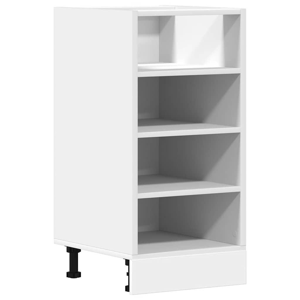 UNTERSCHRANK Riga Weiss 40/44,5/81,5 Cm Holzwerkstoff - Weiß, Holzwerkstoff (44.5/81.5/40cm) - vidaXL