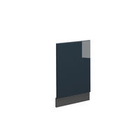 FRONTBLENDE Fame-Line Dunkelblau Hochglanz 45 cm ohne AP - Anthrazit/Dunkelblau, Holzwerkstoff (45/67.4/1.6cm) - Vicco