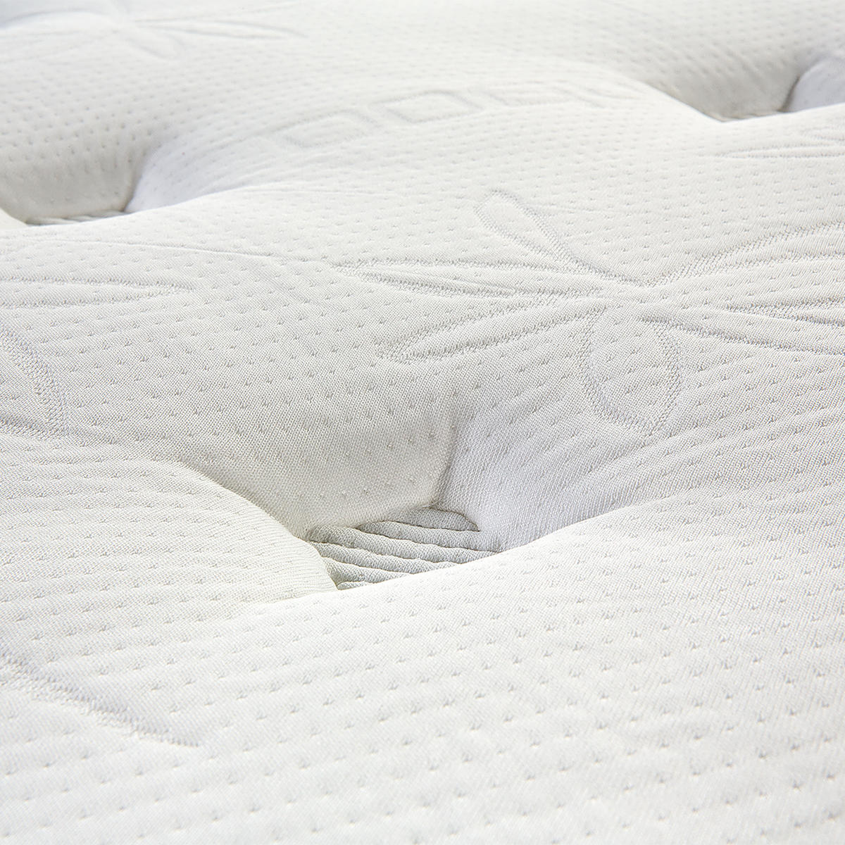 LATEX-TASCHENFEDERKERNMATRATZE H2/3 Mittel 140/200 cm Joy - Weiß, Textil (140/200cm) - Beliani