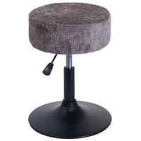 HOCKER Braun - Braun, Textil (37/57/37cm) - MCW