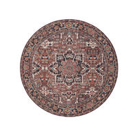 PRATELNÝ koberec George Vícebarevné ø 120 cm - různobarevná, plast/umělá hmota (120/120cm) - benuta