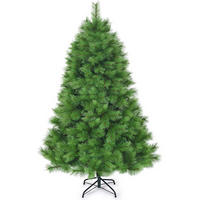 WEIHNACHTSBAUM mit Metallständer 180cm Grün - Grün, Metall (180cm) - COSTWAY