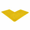 ECKBADEMATTE PARIS - Gelb, Textil (100/100cm) - WohnDirect