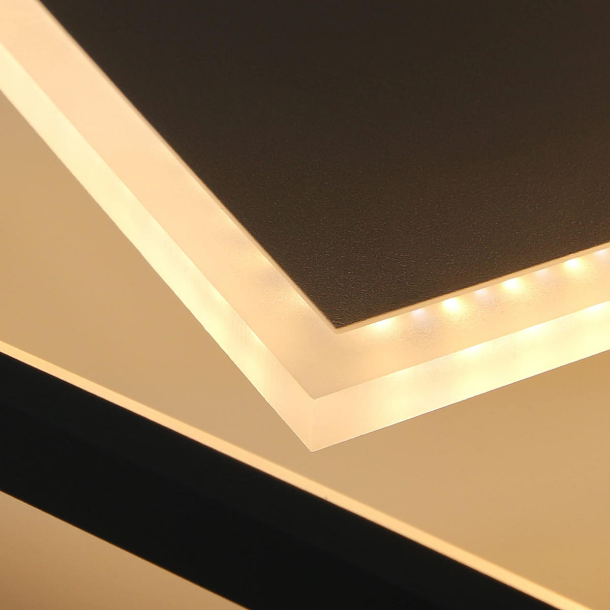 LED-DECKENLEUCHTE Daniela 44/40/6 cm - Weiß, Metall (44/40/6cm) - ZMH