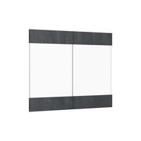 KUCHYŇSKÁ DVÍŘKA R-Line Černý beton - černá, kompozitní dřevo (79.2/59/1.6cm) - Vicco