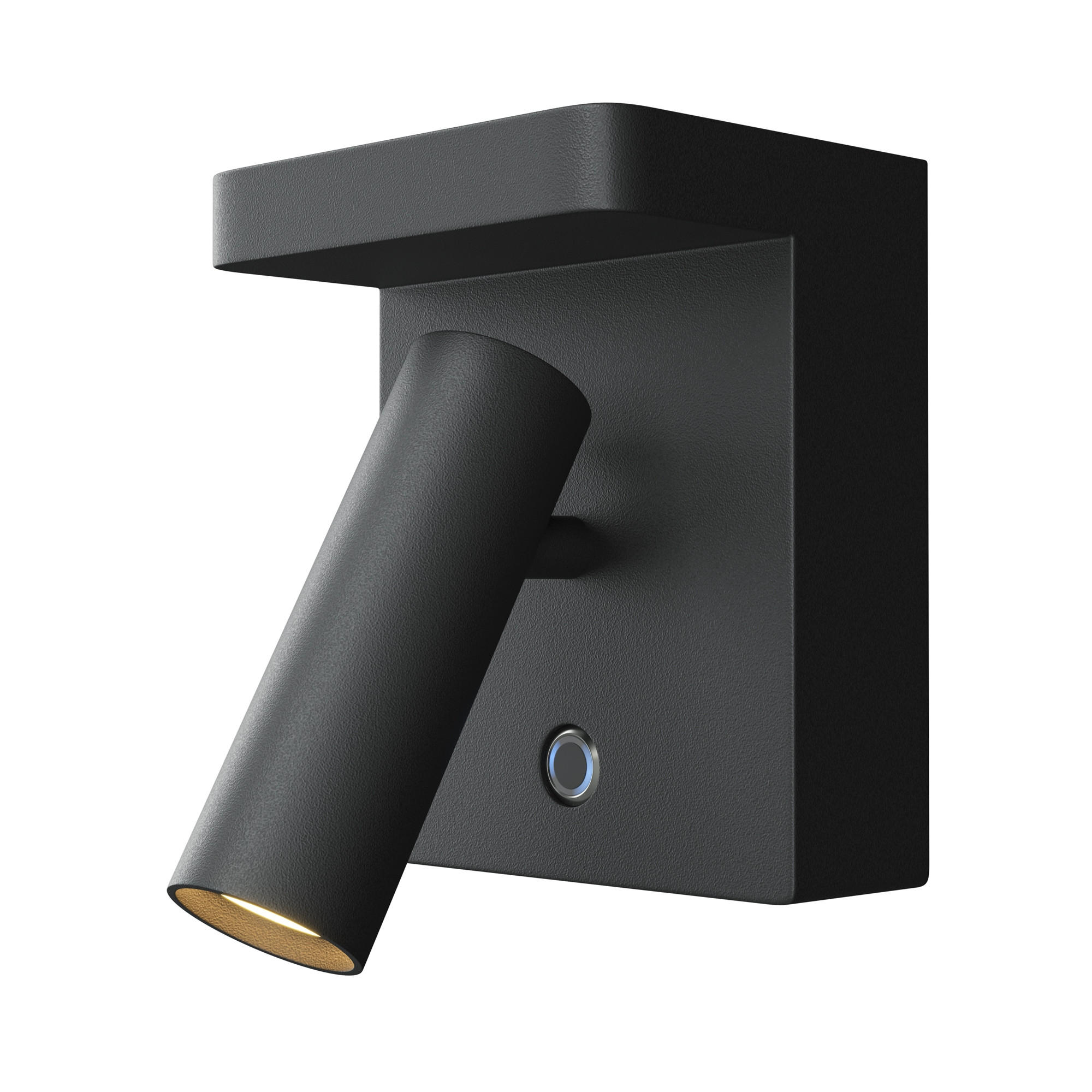 WANDLEUCHTE Aron - Schwarz - 11/9/7 cm - Schwarz, Kunststoff (9/7/11cm) - Maytoni