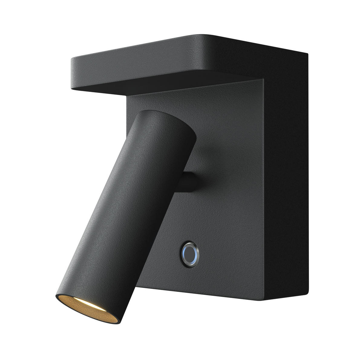 WANDLEUCHTE Aron - Schwarz - 11/9/7 cm - Schwarz, Kunststoff (9/7/11cm) - Maytoni