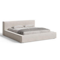 POLSTERBETT Mali 180x200 Beige - Beige, Textil (180/200cm) - Graingold