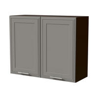 HÄNGESCHRANK Salo W3/90 Lava / Dust Grey Matt 90 / 32,5 / 72cm - Dunkelgrau/Grau, Holz/Holzwerkstoff (90/72/32.5cm) - Feldmann-Wohnen