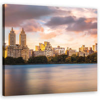 WANDBILD städte und architektur bekir - Beige, Textil (30/30cm) - Feeby