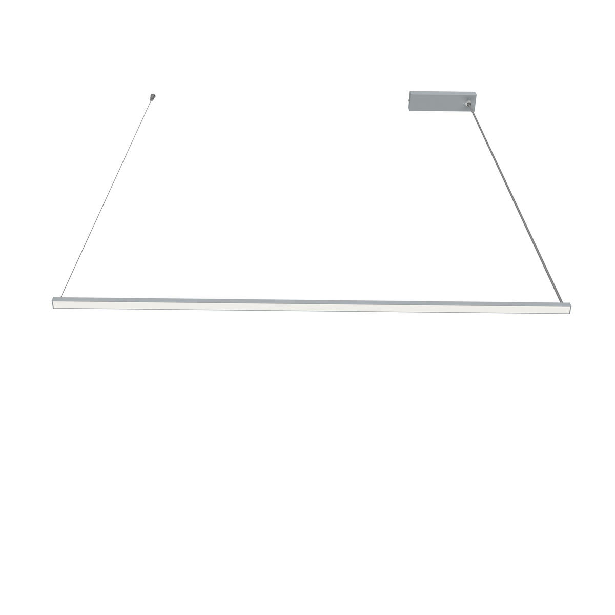 LED-HÄNGELEUCHTE - Grau, Metall (2/100/2cm) - Lumicom